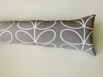 Silver Grey Stem Orla Kiely Draught Excluder – Retro Weighted Decor