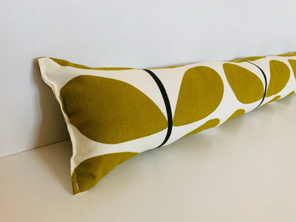Olive Stem Orla Kiely Heavy Draught Excluder – Retro Decor