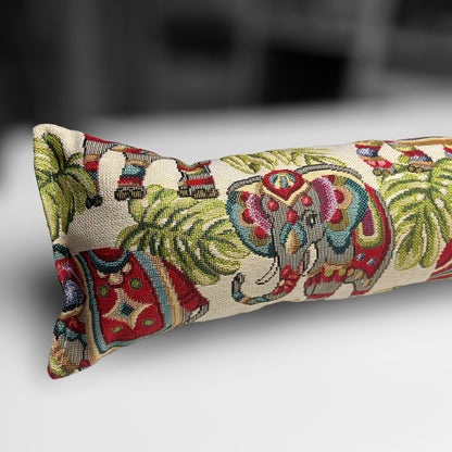 Elephant Tapestry Draught Excluder – Handmade Farmhouse Décor