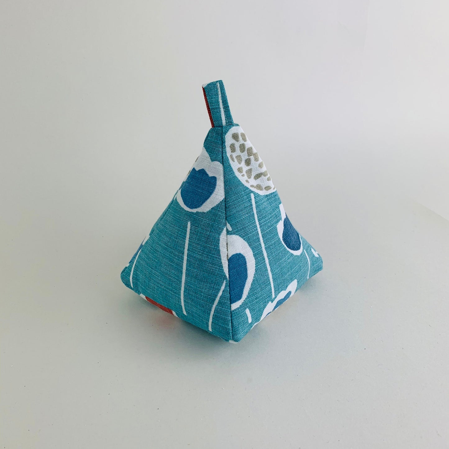 Blue Scandi Floral Doorstop - Nordic Home Decor