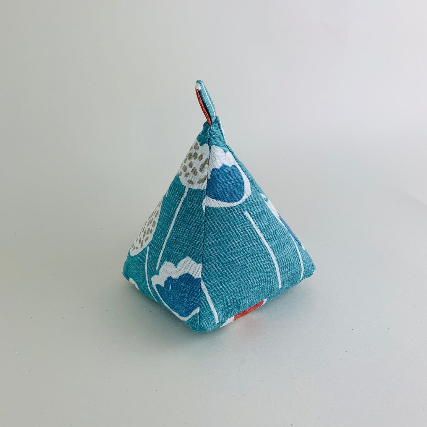 Blue Scandi Floral Doorstop - Nordic Home Decor