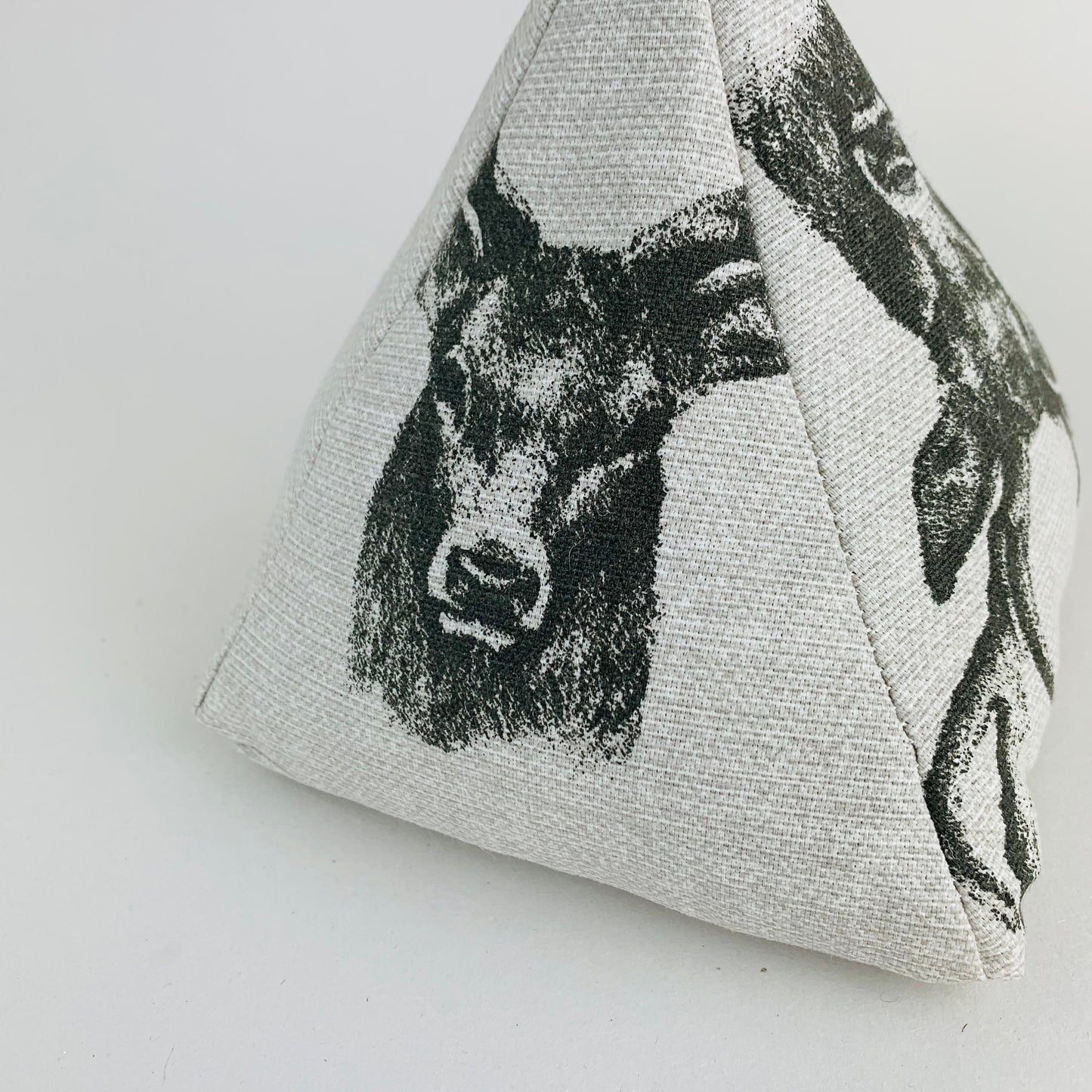 Stag Fabric Door Stop: Farmhouse Home Decor