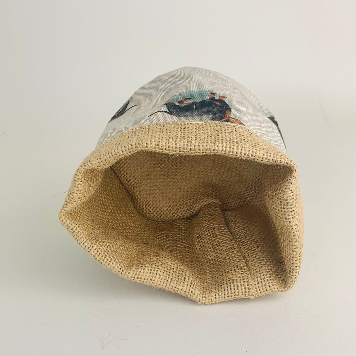 Dachshund Linen Plant Pot Covers: Farmhouse Decor, Multiple Sizes