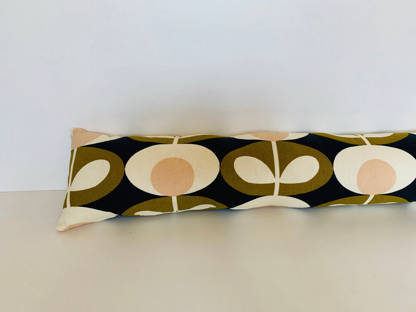 Olive Oval Orla Kiely Heavy Draught Excluder – Retro Decor